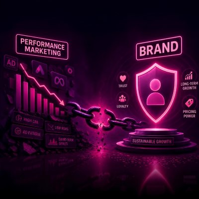 Performance
                            Marketing Is Broken Without Brand: The Hidden Cost of Short-Term Thinking